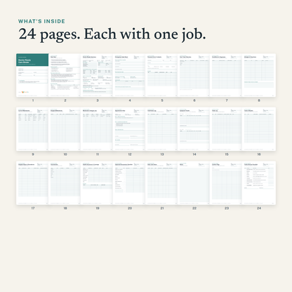 Doctor-Ready Care Binder