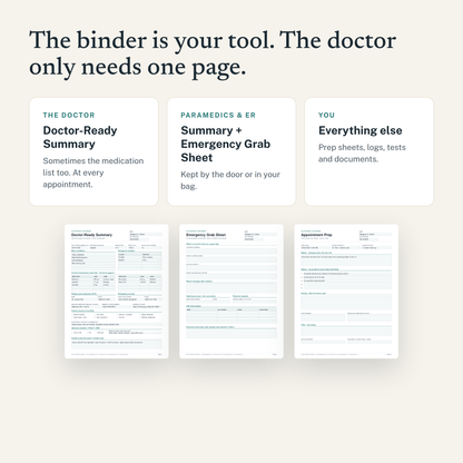 Doctor-Ready Care Binder